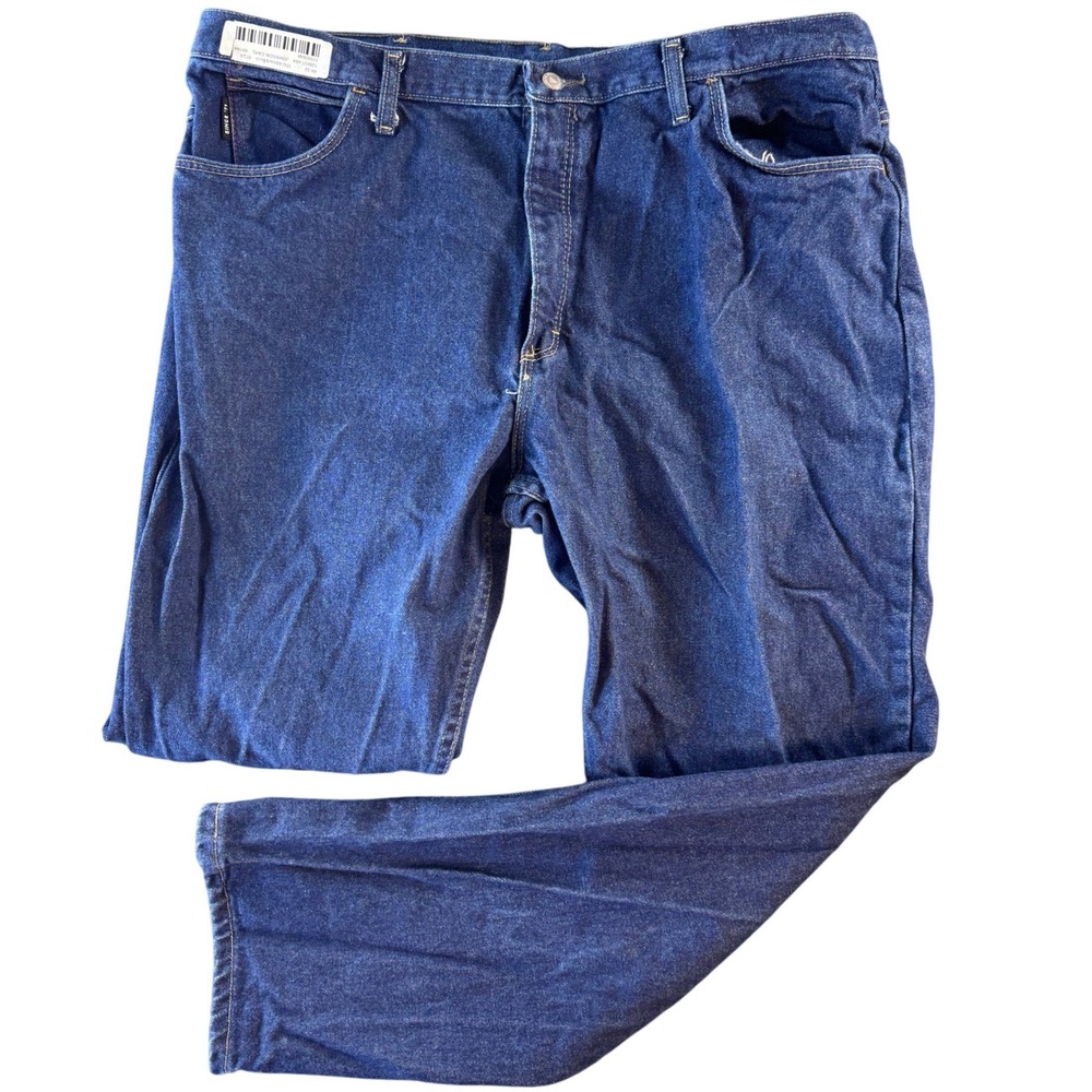 Bulwark FR Flame Resistant Men 44x32 Blue Denim Work Jeans NFPA 2112 PEJ4DW1 PPE